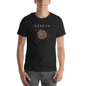 CESSON’s Disco Ball Black Unisex Shirt