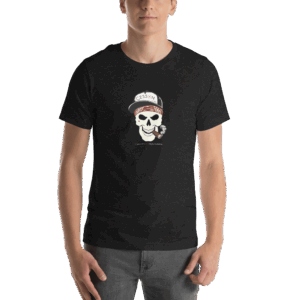 CESSON Skull Black Unisex Shirt