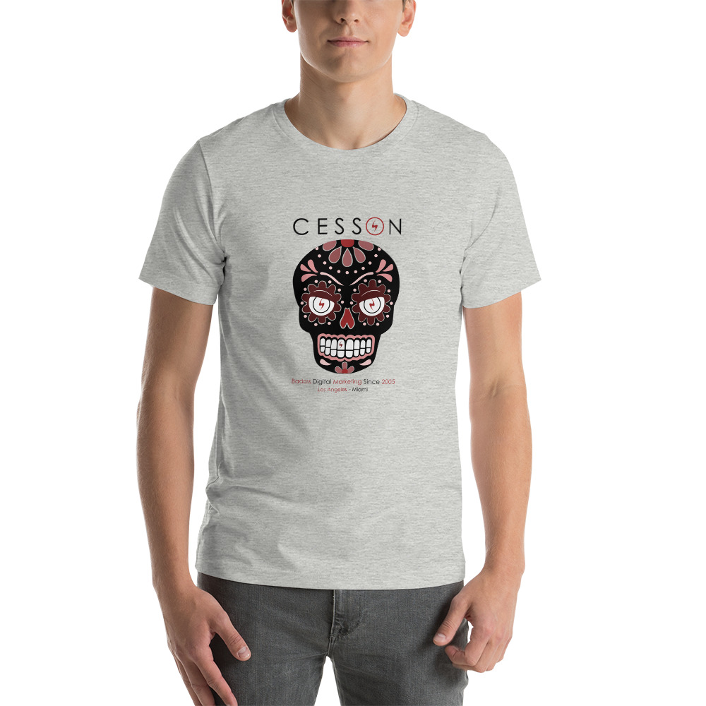 Calavera Skull Shirt grey
