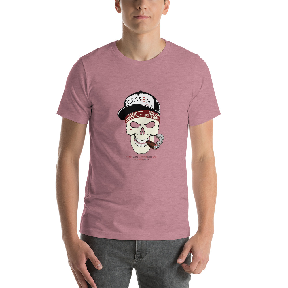 Skull Shirt Orchid Men