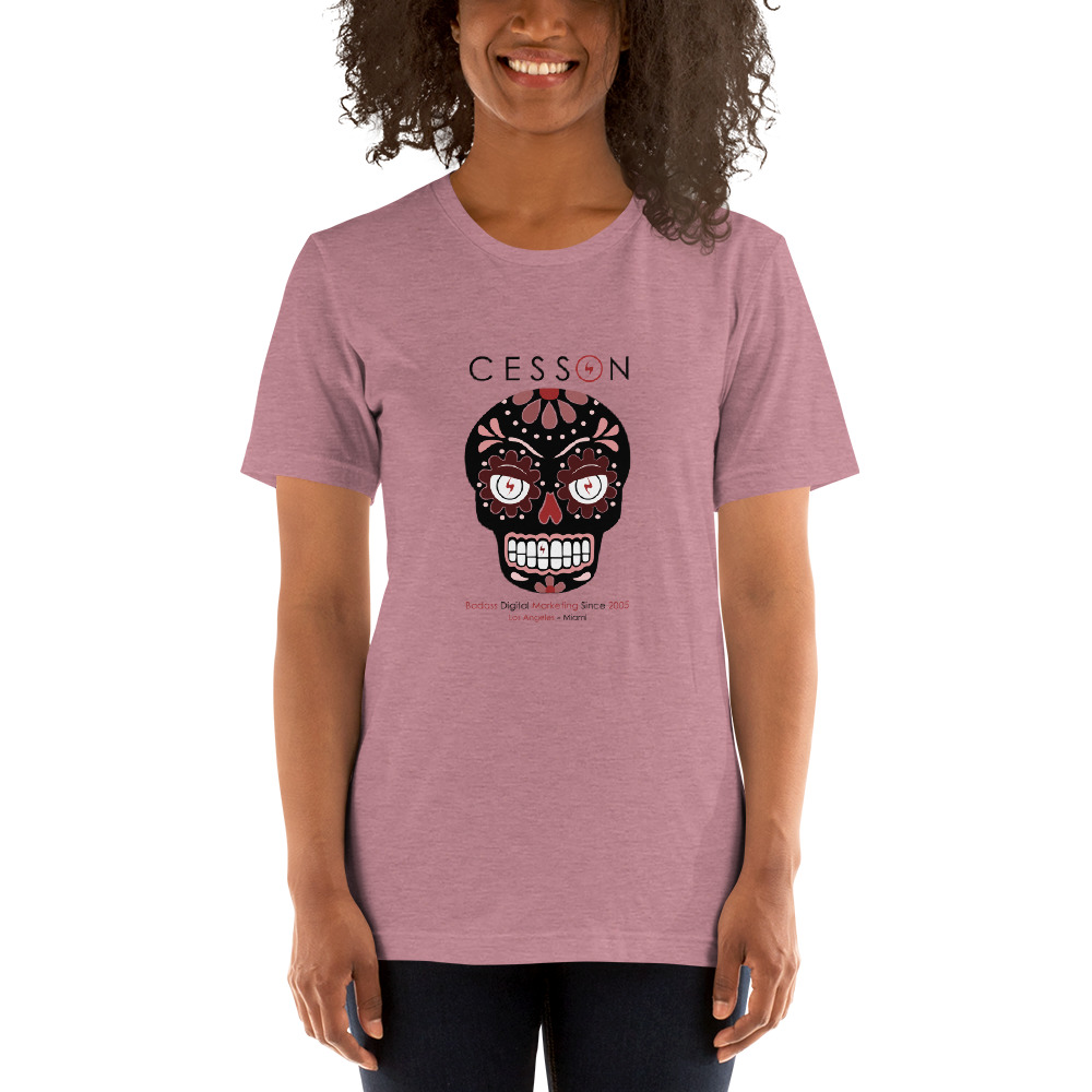 Calavera Skull Shirt Orchid Women