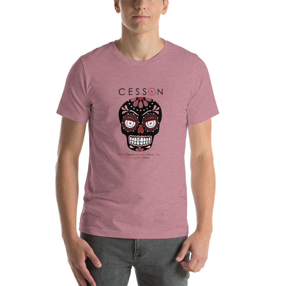 Calavera Skull Shirt Orchid