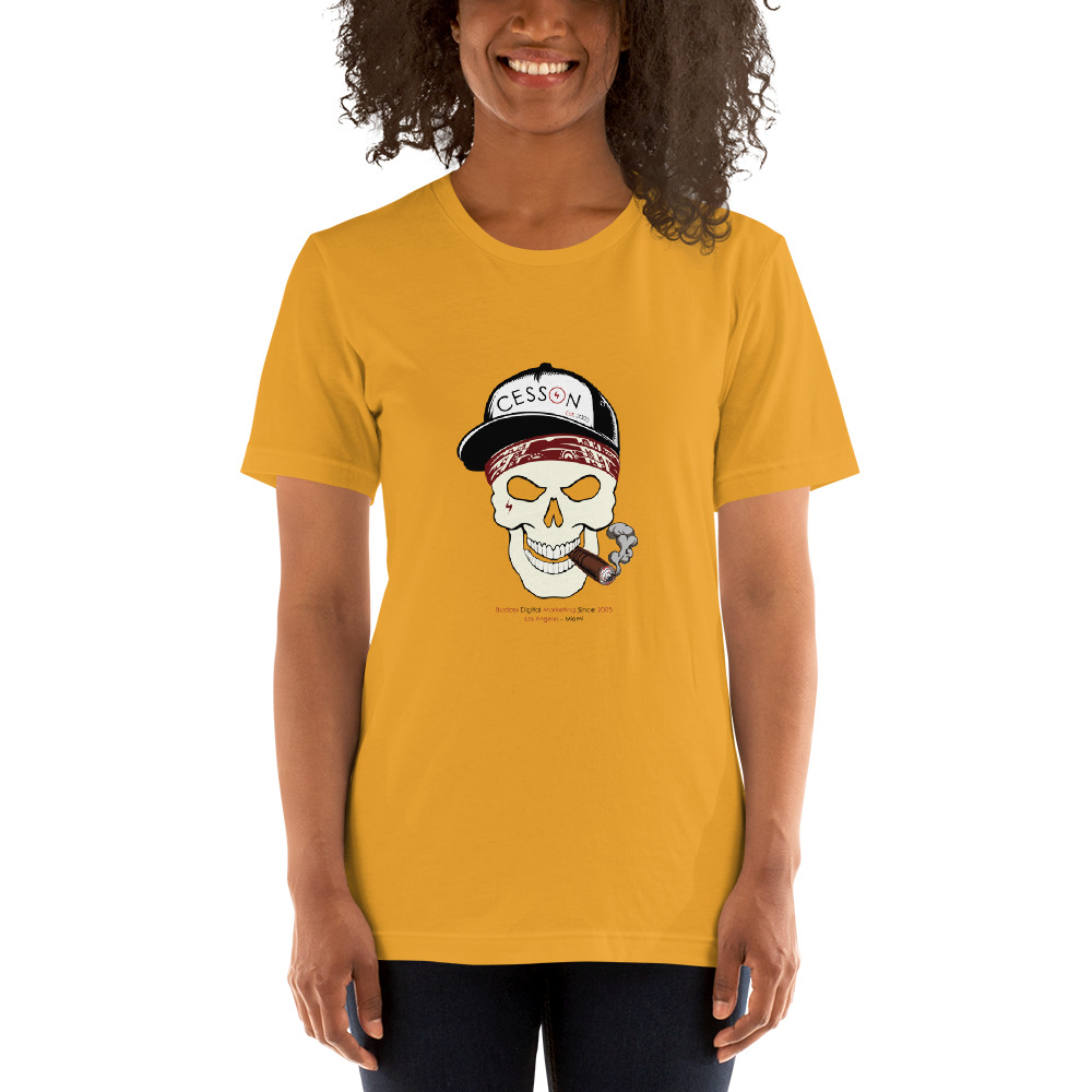 Skull Shirt Mustard Women