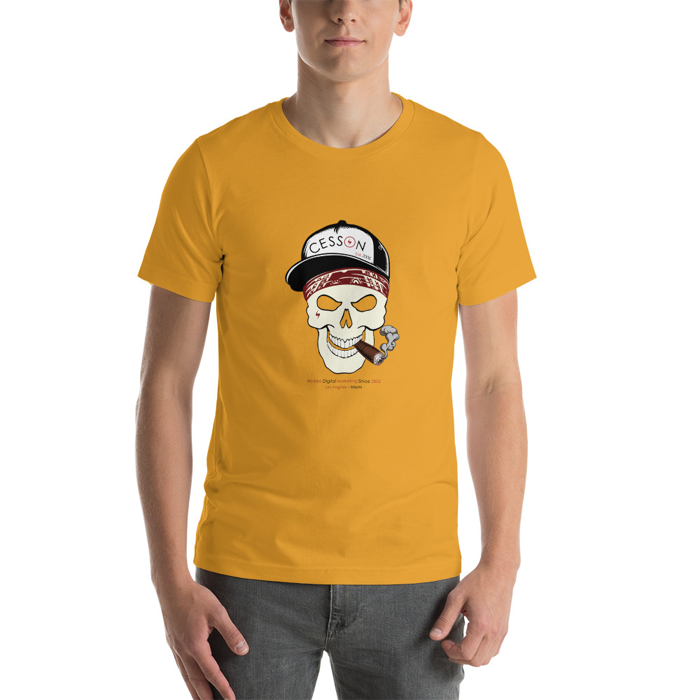 Skull Shirt Mustard Men