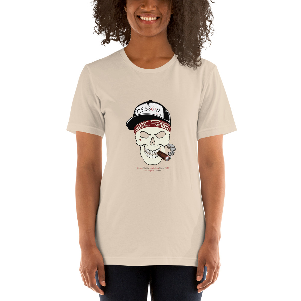 Skull Shirt Cream Women