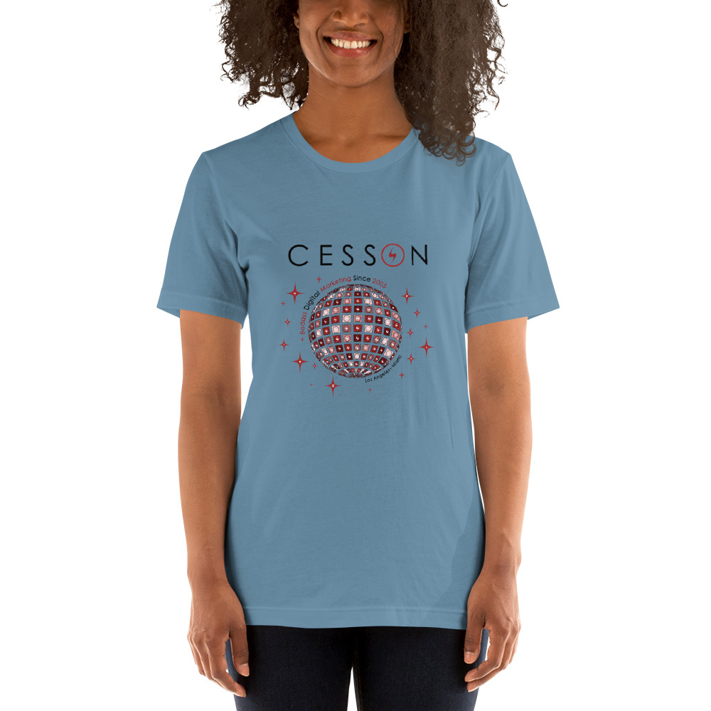 Disco Ball Shirt Blue Women