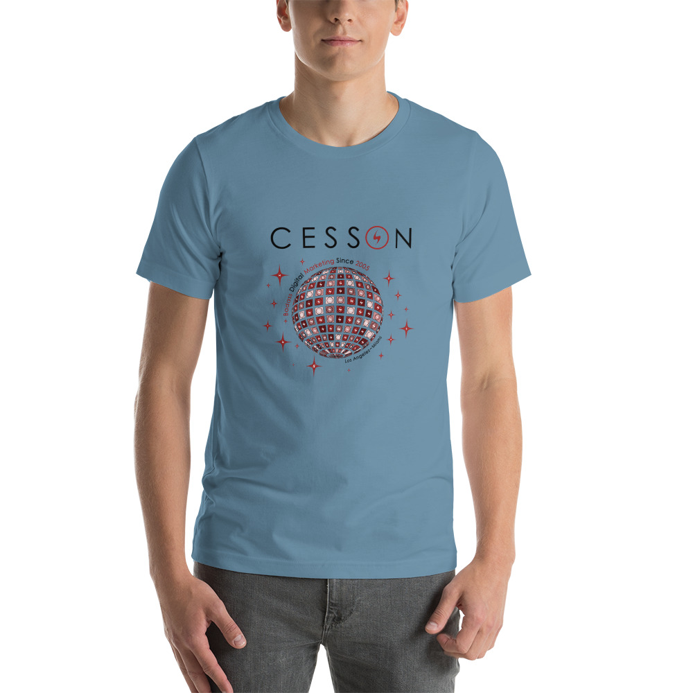 Disco Ball Shirt Blue Men