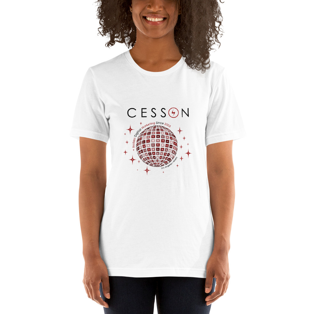Disco Ball Shirt White Women