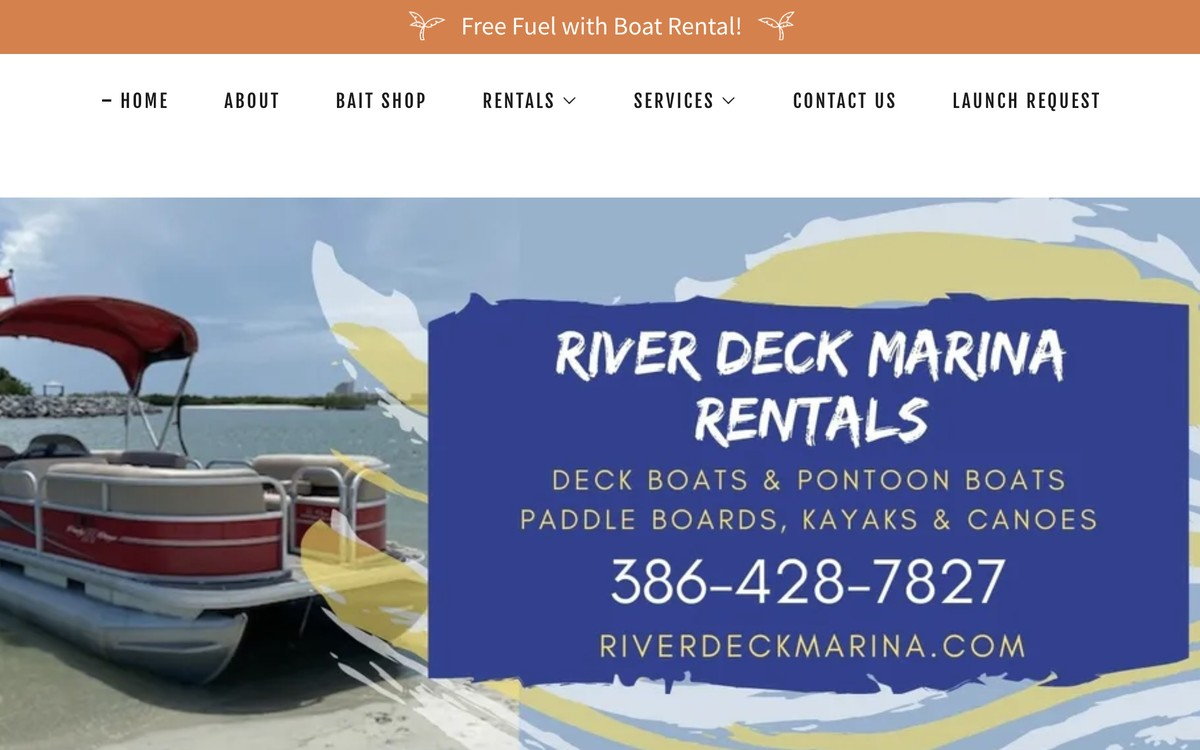 River Deck Marina website, by CESSON